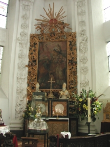 BKorneliuskapelle innen, Korneliusaltar